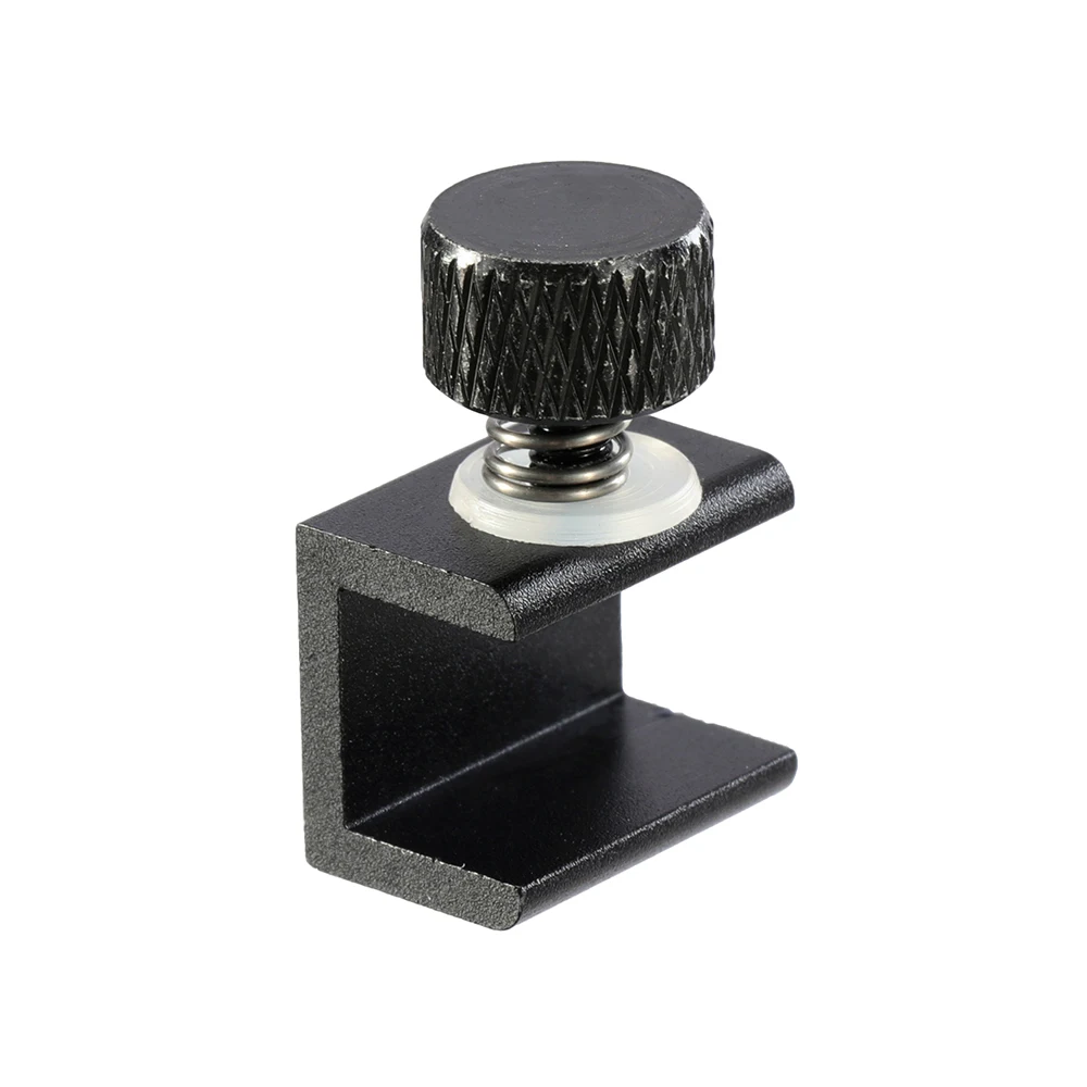 XCR3D 2pcs 3D Printer Parts Glass Plate Clamp Clip Build Platform Heated Bed Retainer Hotbed Adjustable Fixed Clip for Ender 3