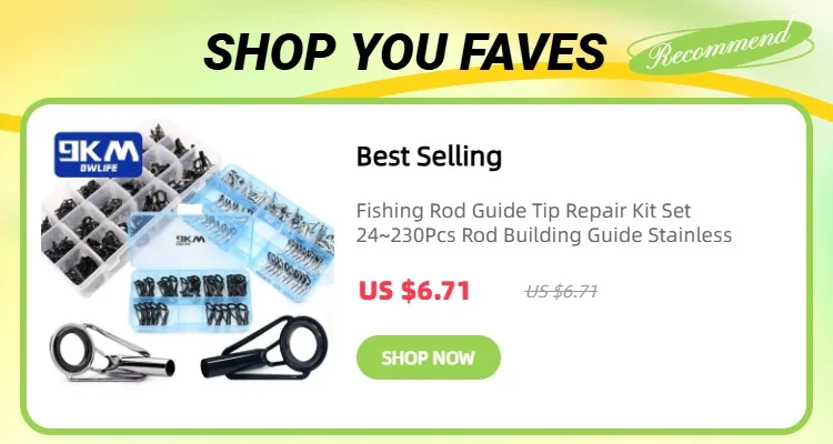 Fishing Rod Repair Kit Spinning Rod Building Components Stainless Steel Casting Fishing Rod Guides Replacement Set Tackle 4~38mm