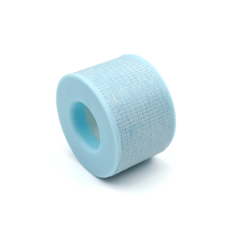 1Pc Non-woven Micropore Silicone Gel Eyelash Tape Breathable Sensitive Resistant Blue Under Eye Pad Eyelash Extension Tools