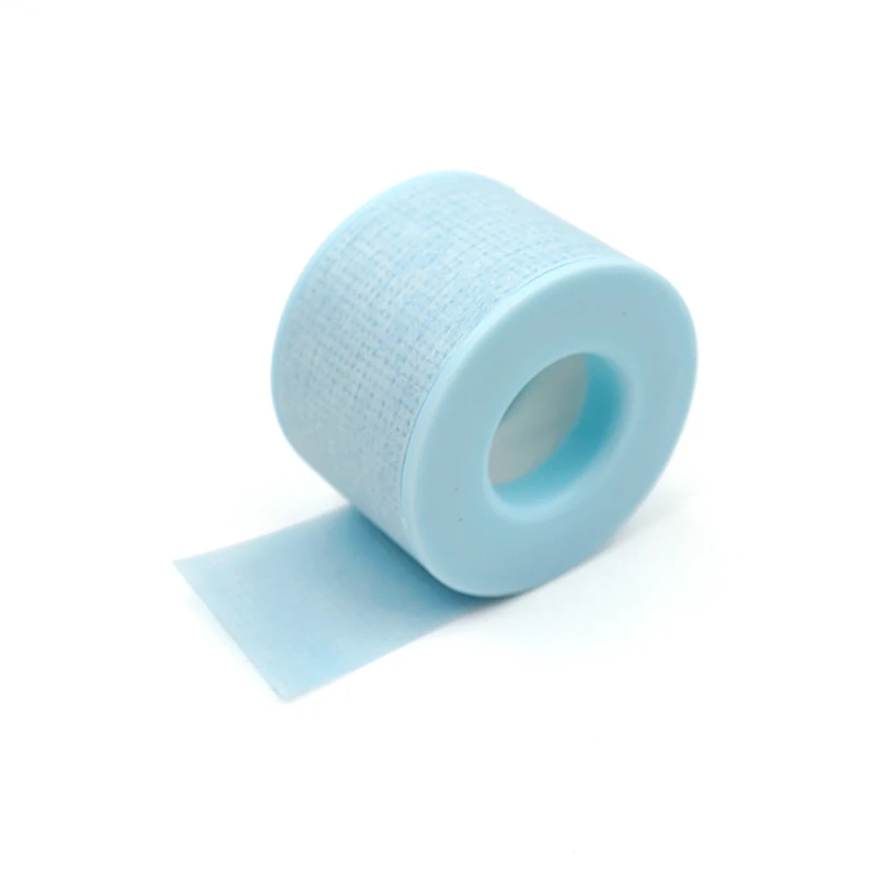 1Pc Non-woven Micropore Silicone Gel Eyelash Tape Breathable Sensitive Resistant Blue Under Eye Pad Eyelash Extension Tools