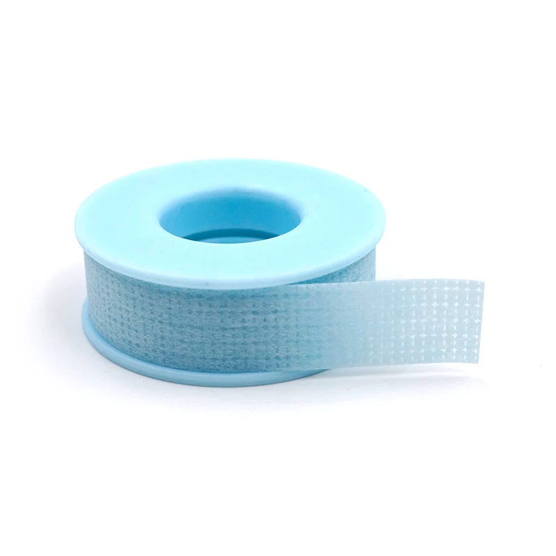 1Pc Non-woven Micropore Silicone Gel Eyelash Tape Breathable Sensitive Resistant Blue Under Eye Pad Eyelash Extension Tools