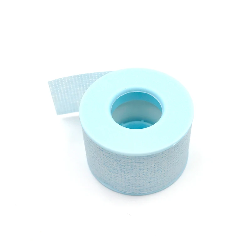 1Pc Non-woven Micropore Silicone Gel Eyelash Tape Breathable Sensitive Resistant Blue Under Eye Pad Eyelash Extension Tools