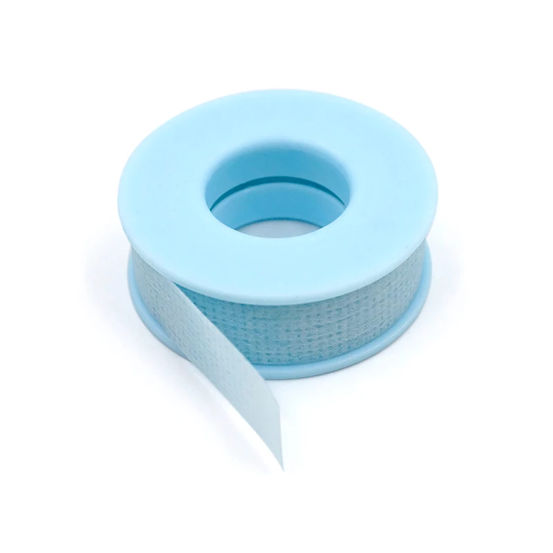1Pc Non-woven Micropore Silicone Gel Eyelash Tape Breathable Sensitive Resistant Blue Under Eye Pad Eyelash Extension Tools