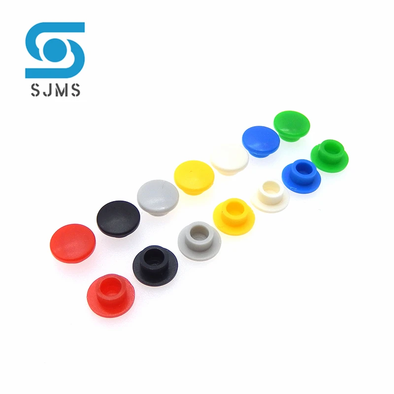 50Pcs Tactile Push Button Cap A29 Switch Button Hat Diameter 8mm Inner Hole id 3.1/3.2/3.4mm For 6 * 6 mm Tact Micro Switch