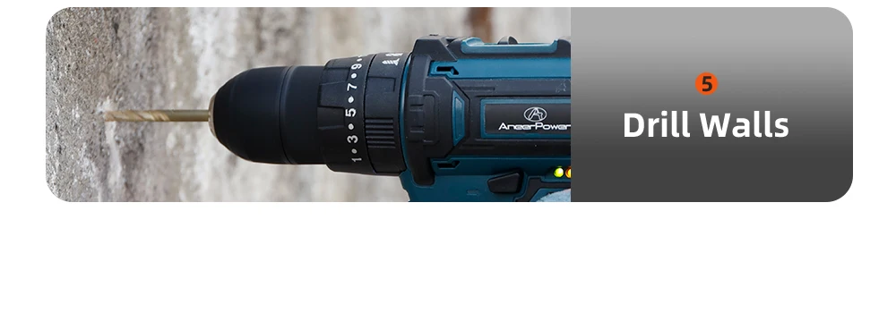 New Style 21V 16.8V 12V Electric Cordless Screwdriver 3 Functions Wireless Impact Drill Mini Lithium Battery Charging Hand Drill