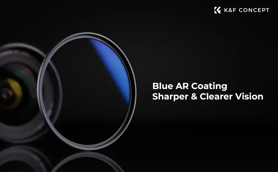 K&F Concept MCUV Filter 37/39/40.5/43/46/49/52/55/58/62/67/72/77/82mm Ultra Slim Optics Multi Coated Ultraviolet Protection