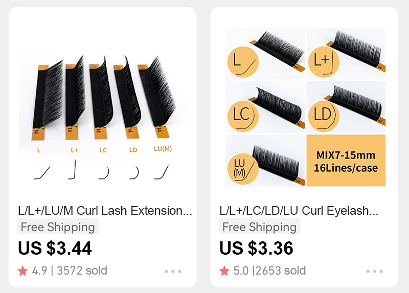 GLAMLASH W Shape Bloom 3D Premade Volume Fans Eyelash Extensions C/D/L/LU/M Natural Soft Light Individual YY Lashes Full Dense