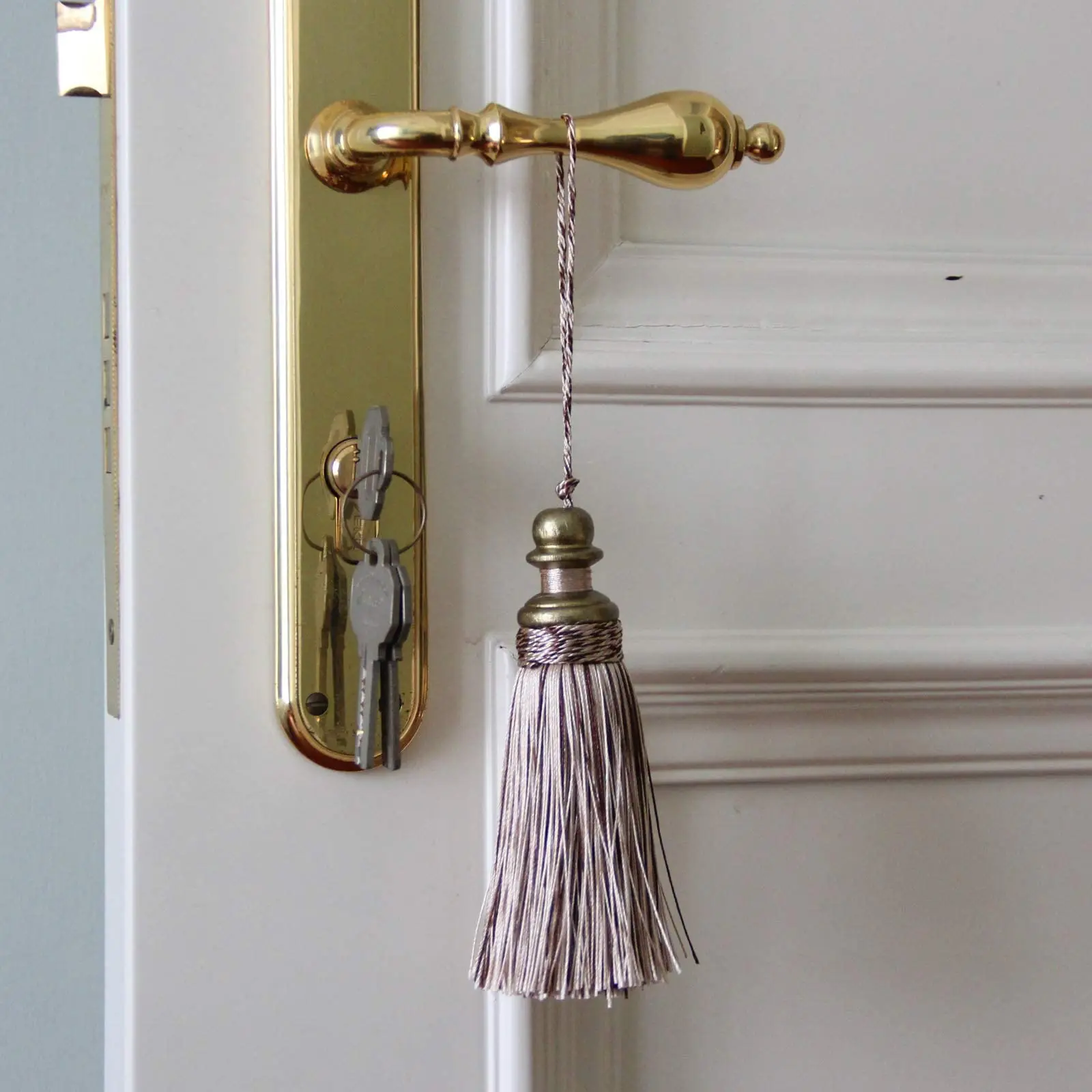 1PC Hanging Rope Silk Tassels Fringe Sewing Tassel Trim Key Tassels For DIY Embellish Curtain Accessories