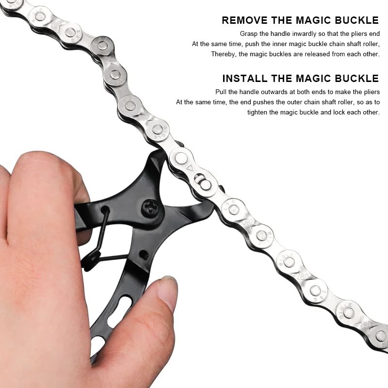 Bicycle Repair Tool Kits Mini Chain Link Pliers 6/7/8/9/10/11/12 Speed Magic Buckle Chain Breaker MTB Road Bike Accessories
