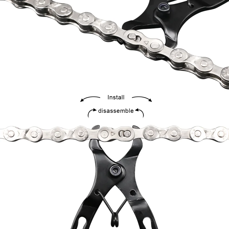 Bicycle Repair Tool Kits Mini Chain Link Pliers 6/7/8/9/10/11/12 Speed Magic Buckle Chain Breaker MTB Road Bike Accessories