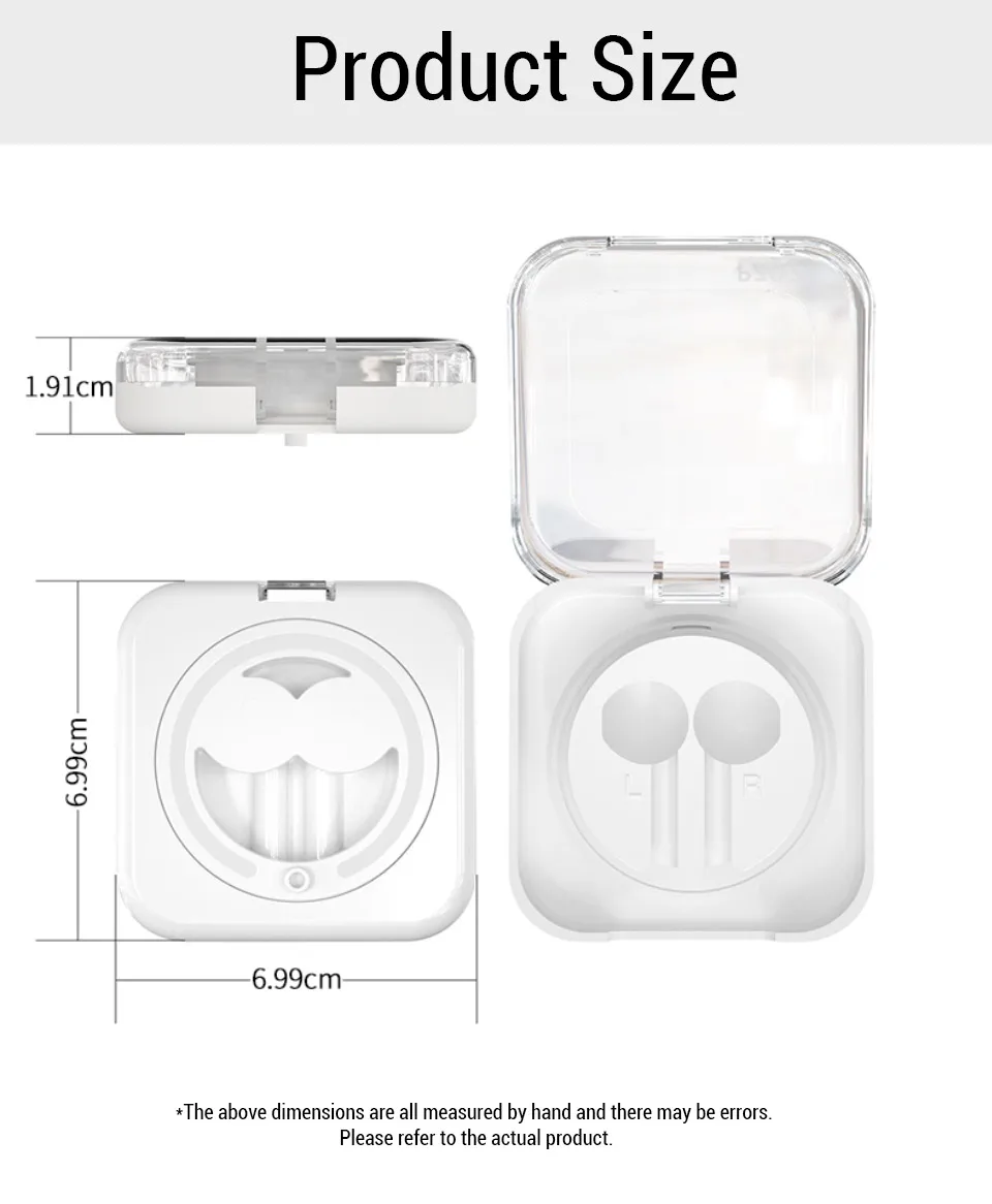 PZOZ For Apple watch charger cable storage box wired earphones Headphone c to type c Macbook cable management organizer Case