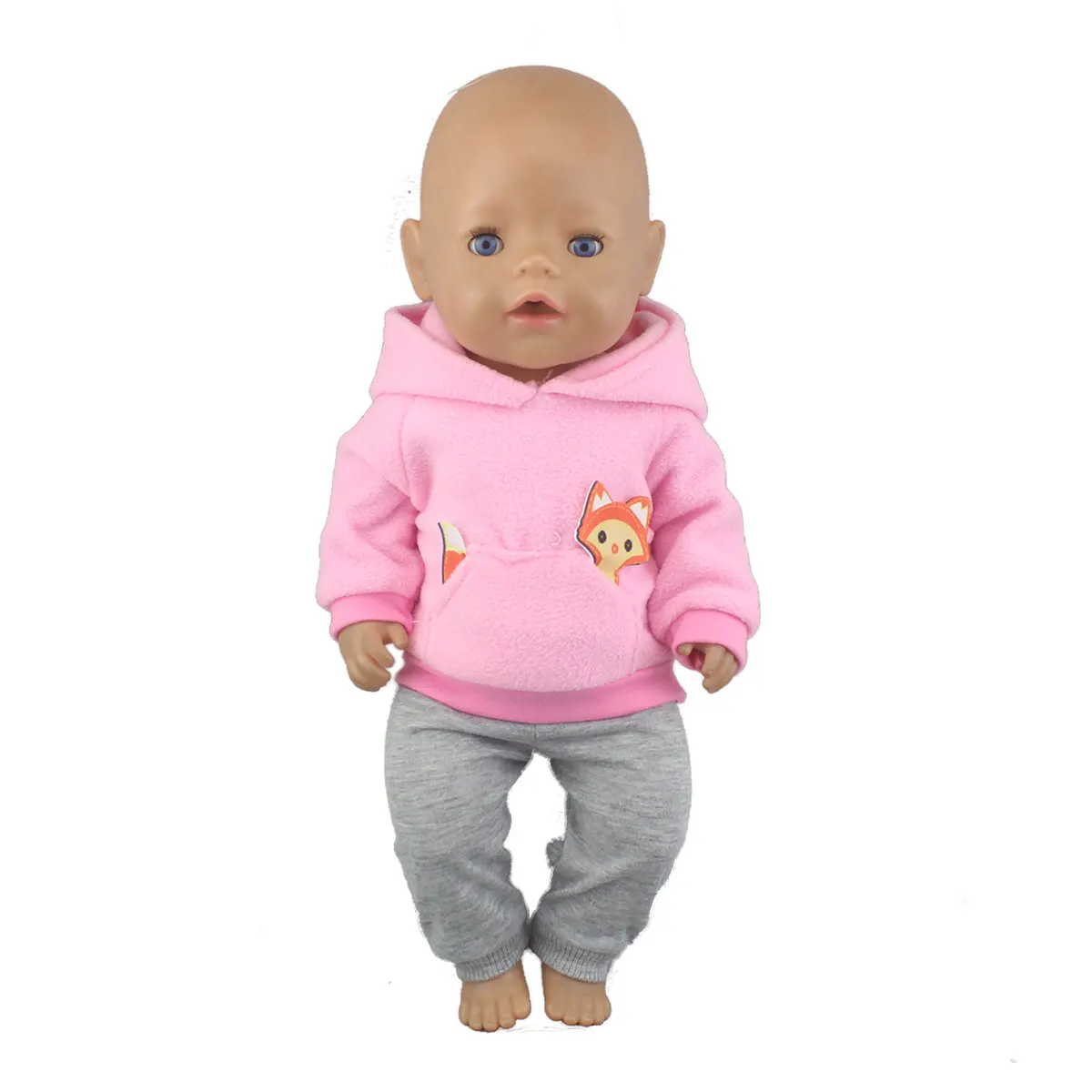 2023 New Cute Frog Suits Fit For 43cm Baby Doll 17 Inch Reborn Baby Doll Clothes