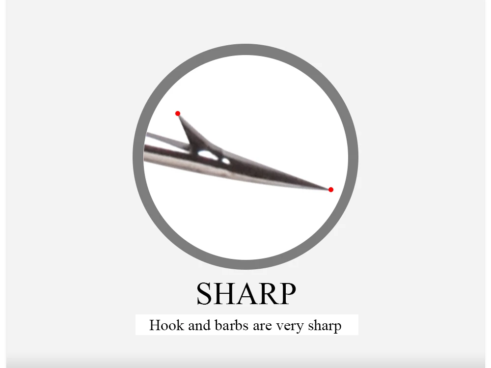 FTK Long Shank Fishing Hook High Carbon Steel Baithook Black Chrome Ringed Marine Sharp Barbed Hook for Fishing Accessories