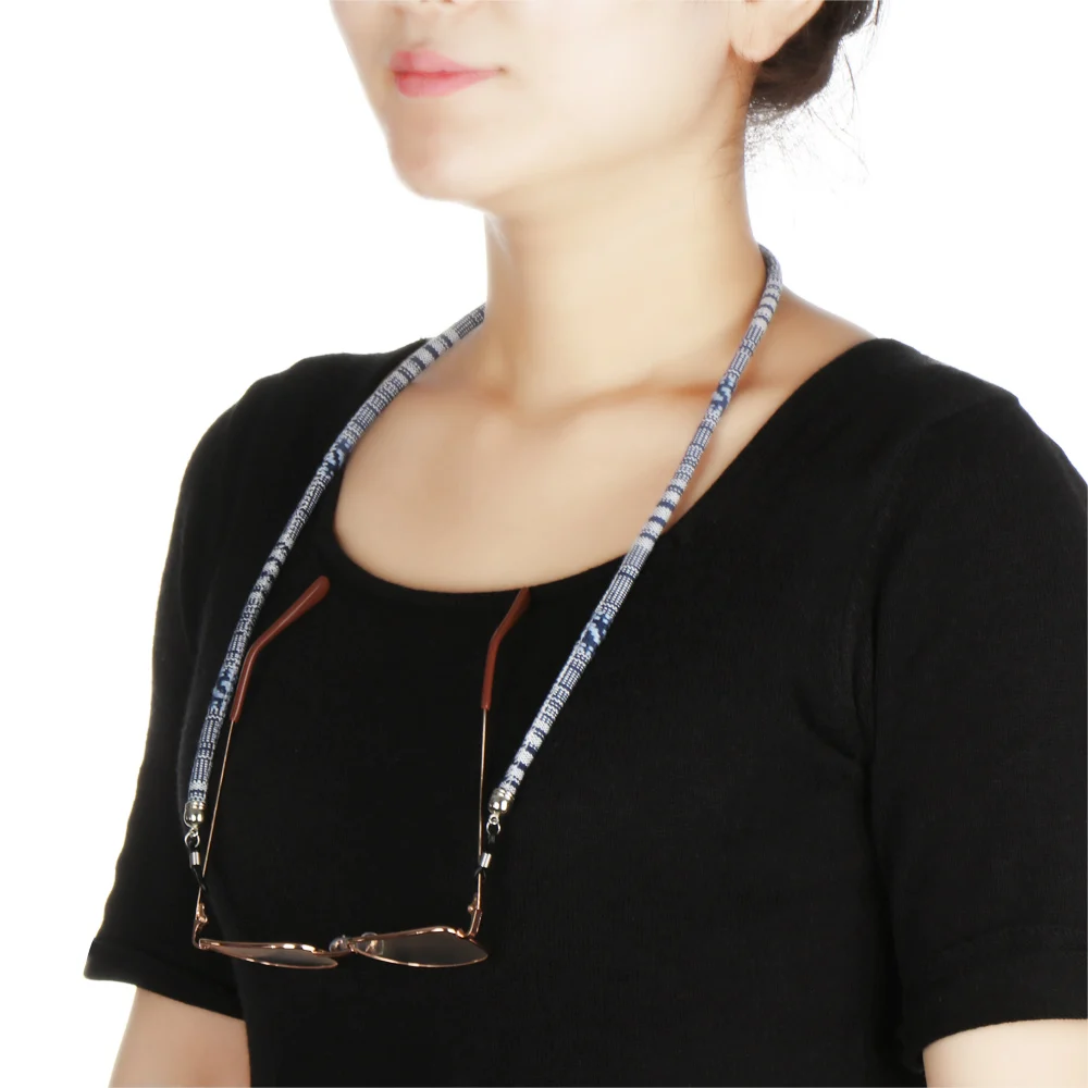 Colorful Acrylic Beads Glasses Chain Reading Glasses Cord Holder Anti-lost Rope Vintage Neck Strap Rope for Eyewear Accessories
