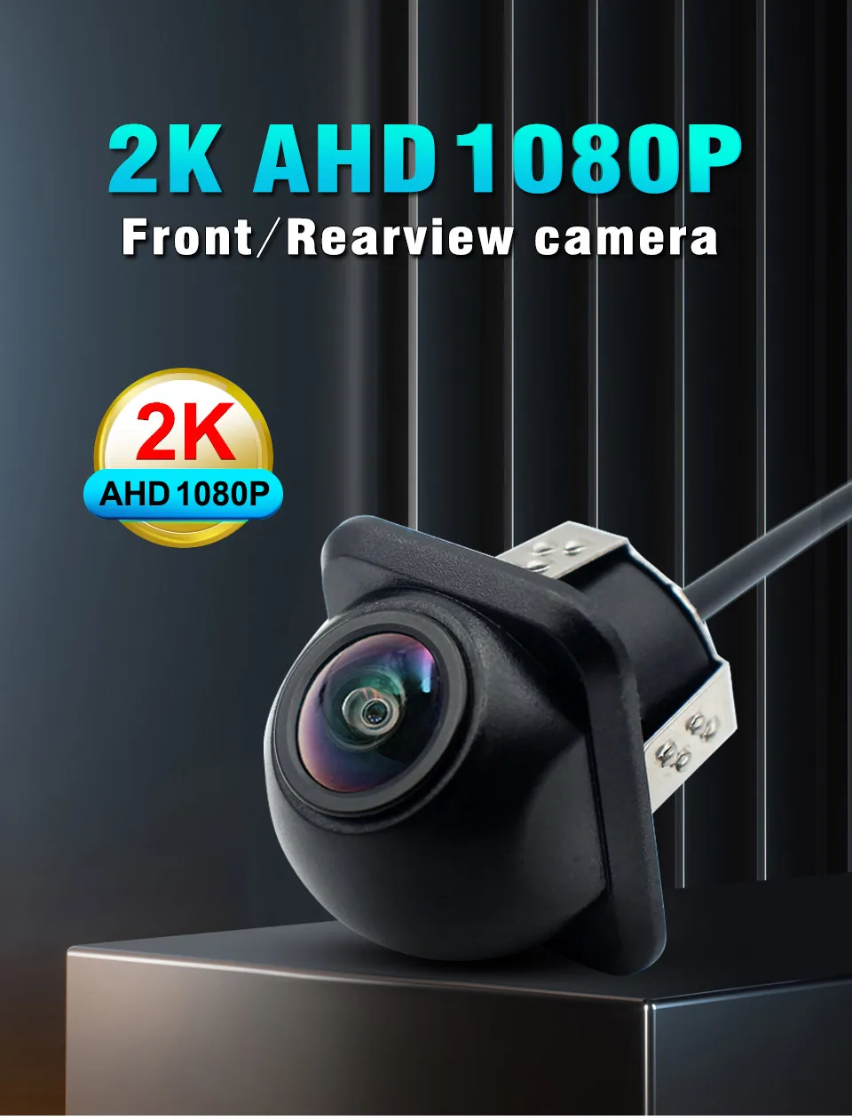 Smartour 4K CCD Fisheye Chips HD Night Vision Auto Parking Assistance With Parking Line AHD 1080P Car Rear View Camera