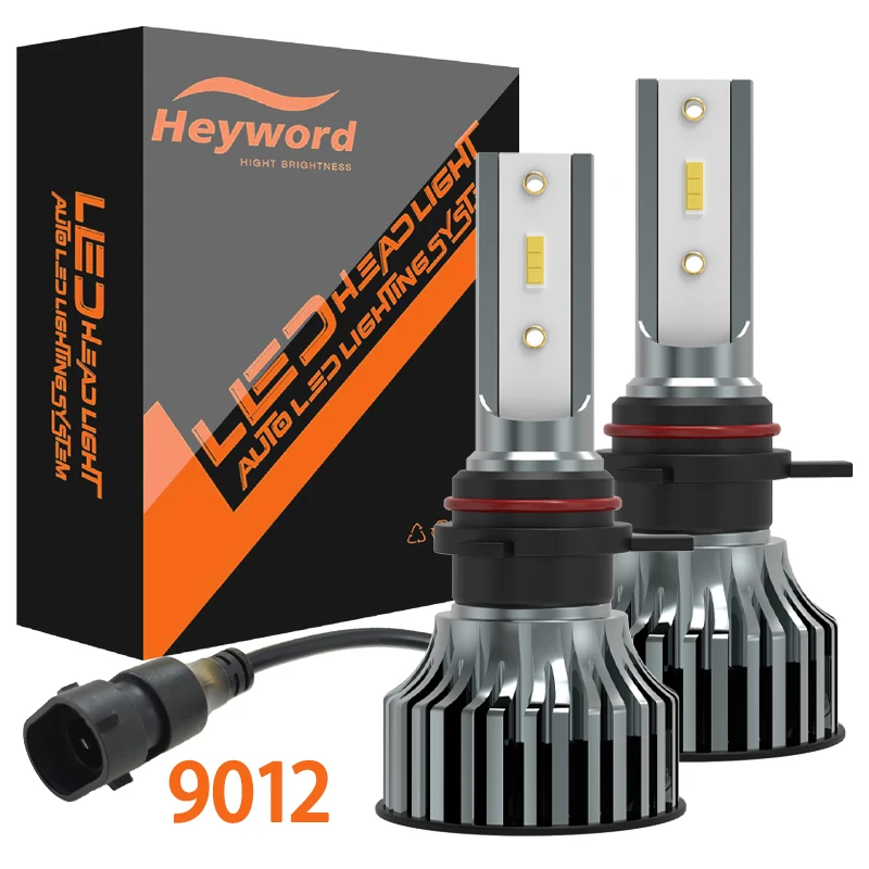 Heyword 150000lm 450W 1860 CSP chip 3000k/4300k/6000k/8000k Car LED Headlight h4 h7 h1 LED headlights 9005 H7 h11 led light