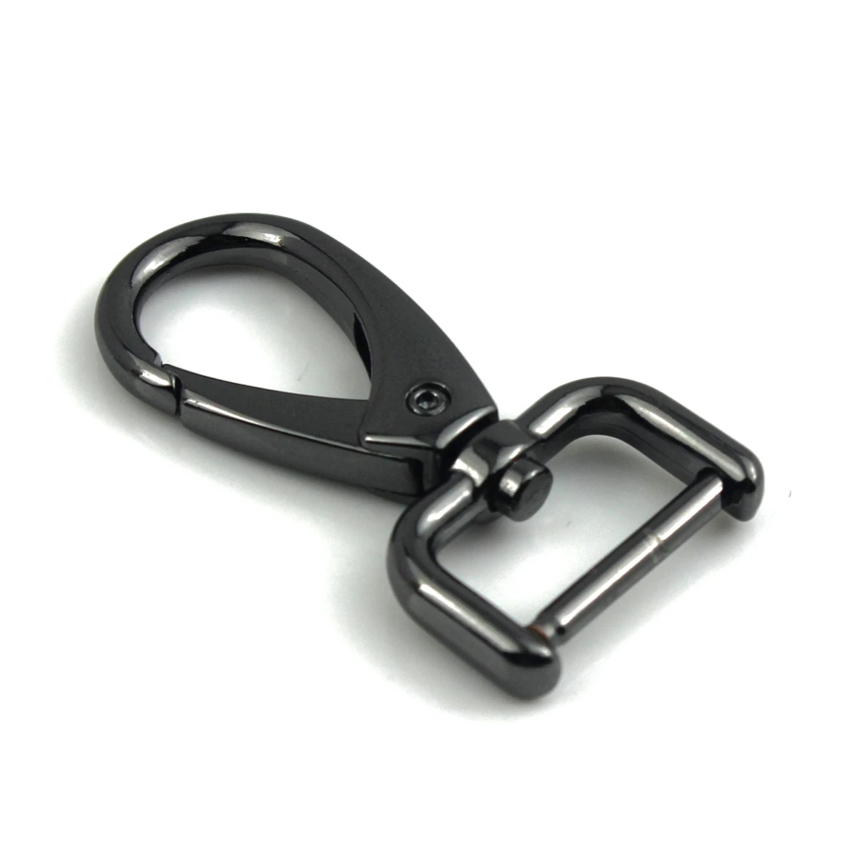 1piece Metal Detachable Snap Hook Trigger Clips Buckles for Leather Strap/ Belt Keychain Webbing Pet Leash Hooks 5 Sizes