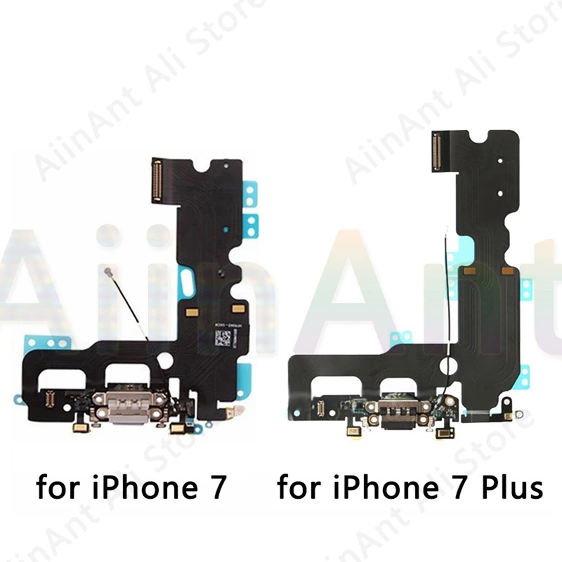AiinAnt OEM USB Port Charger Dock Connector Mic Charging Flex Cable For iPhone 7 8 Plus Xs Max X XR Dock Charging Flex