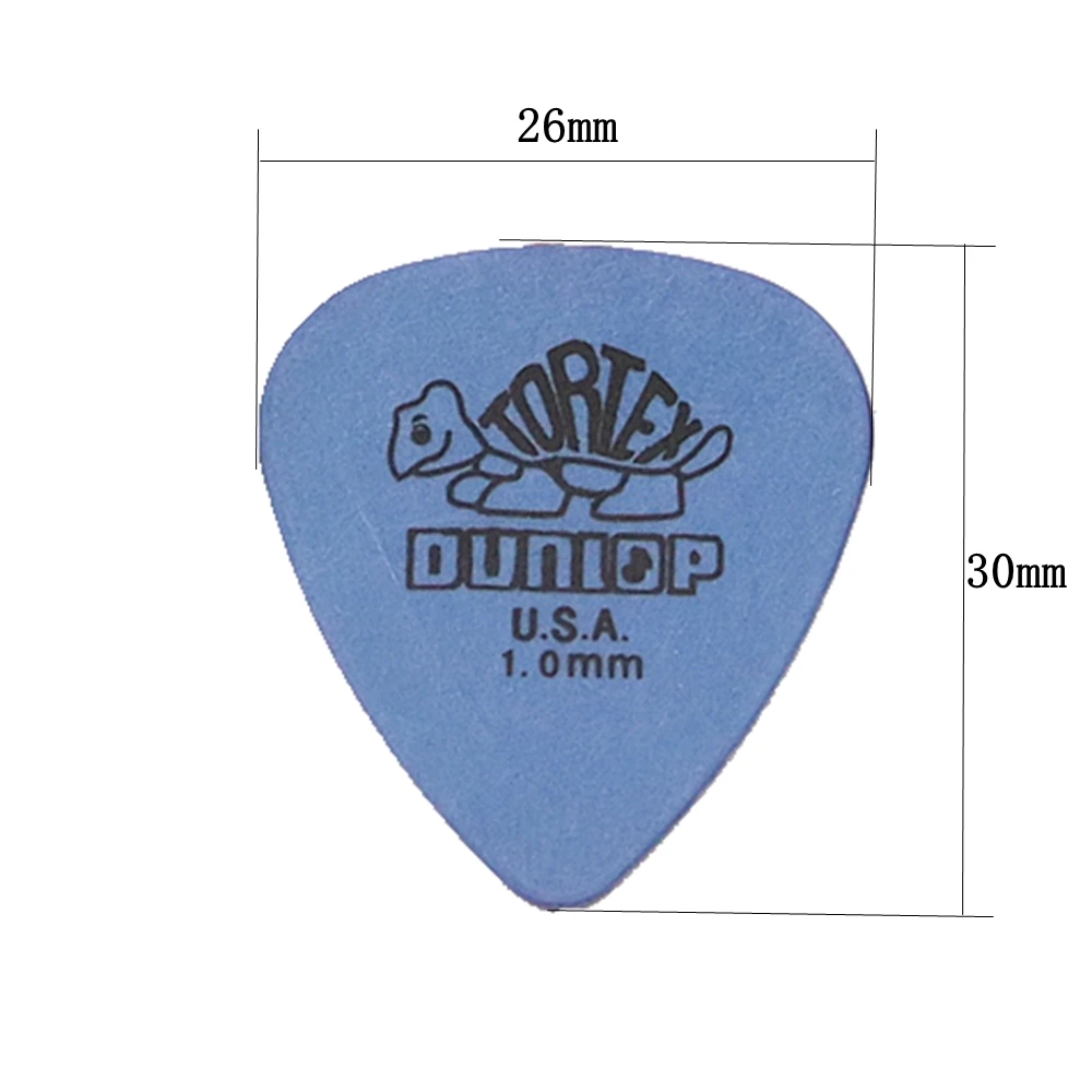 50pcs Dunlop Guitar Picks Electric Guitar Parts Picks Accessories 6 Kinds Thickness Picks