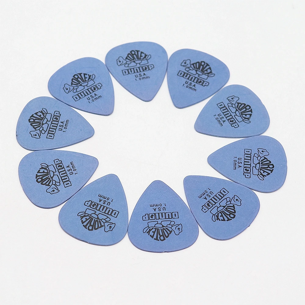50pcs Dunlop Guitar Picks Electric Guitar Parts Picks Accessories 6 Kinds Thickness Picks