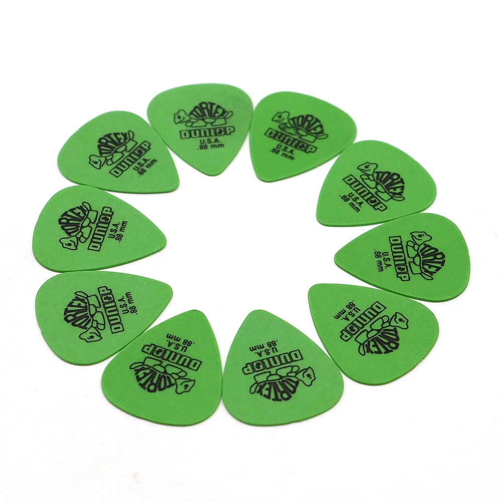 50pcs Dunlop Guitar Picks Electric Guitar Parts Picks Accessories 6 Kinds Thickness Picks