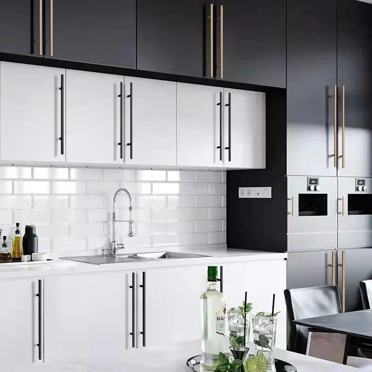 Stainless Steel Handles for Cabinets and Drawers Kitchen Handles Bathroom Cabinets Handles Cabinet Metal Furniture Handles