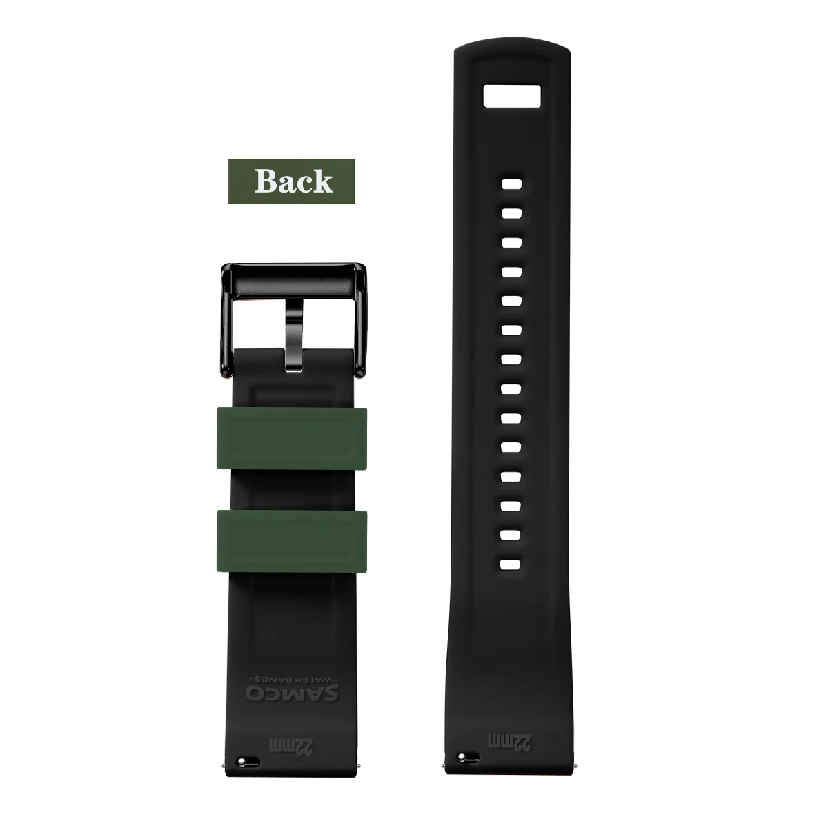 Quick Release Rubber Watch Strap Silicone Watch Band 18mm 20mm 22mm Huawei ,Samsung Galaxy, Garmin, Watch Replacement Watchband