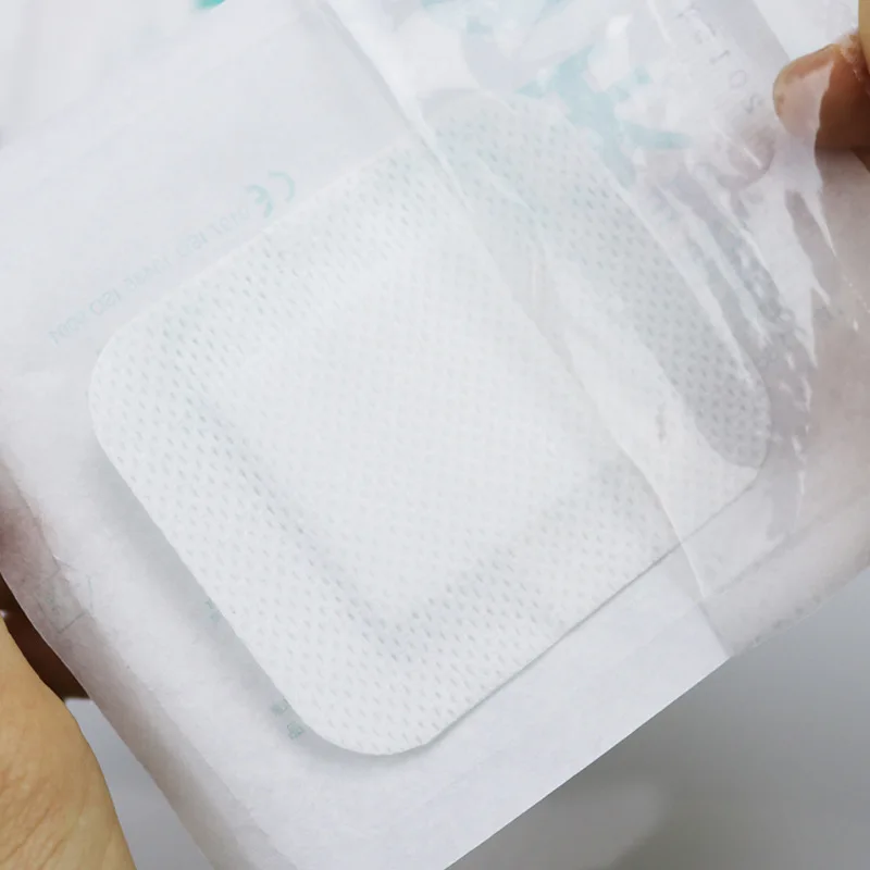 10pcs Sterile Dressing Waterproof Breathable Cushion Adhesive Plaster Wound Hemostasis Sticker First Aid Bandage Emergency Kit