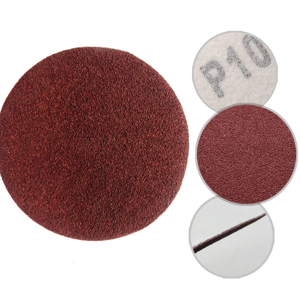 20Pcs 1/2/3/4/5 Inch Hook & Loop Sanding Discs Aluminium Oxide Sandpaper 40-2000 Grit for Abrasive Drill Grinder Rotary Tools