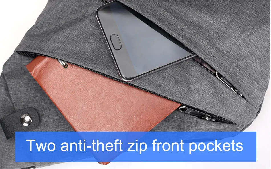 Multifunction Chest Bags Anti Theft Single Crossobdy Bags for Men Waterproof Male Cross Body Messenger Bag Fanny Pack Sac