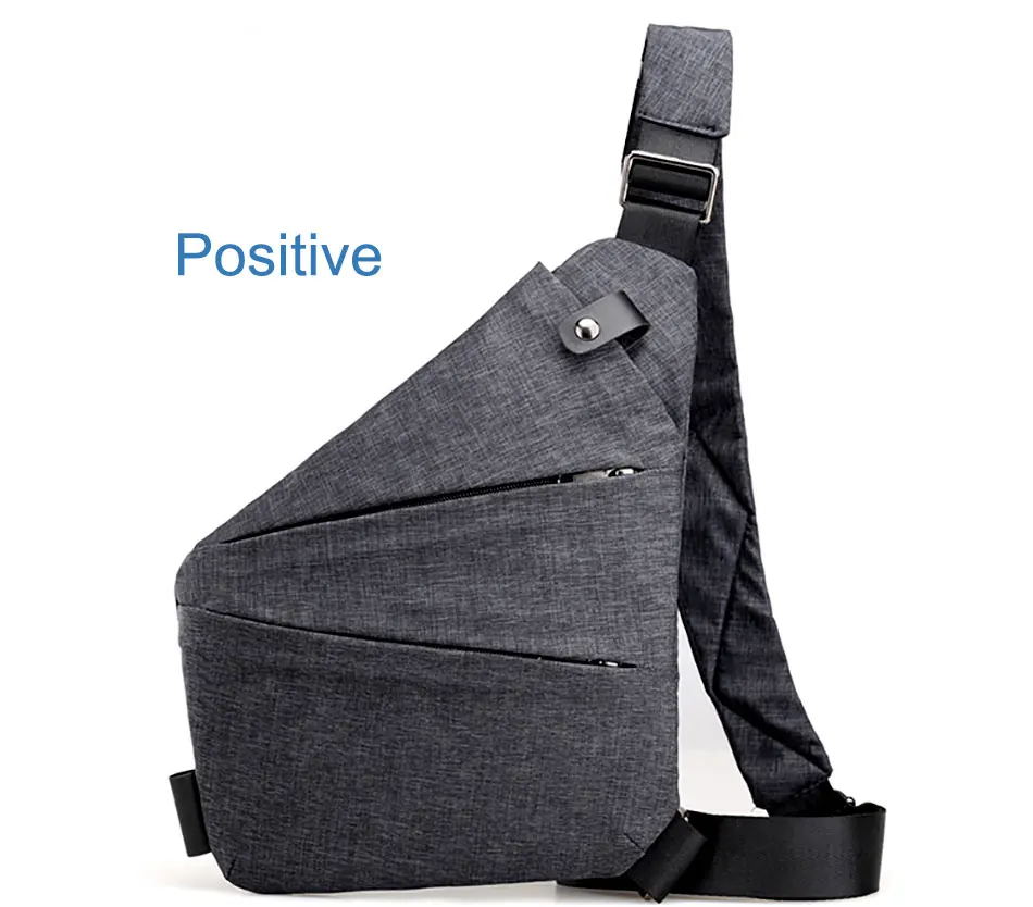 Multifunction Chest Bags Anti Theft Single Crossobdy Bags for Men Waterproof Male Cross Body Messenger Bag Fanny Pack Sac