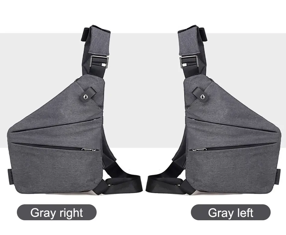 Multifunction Chest Bags Anti Theft Single Crossobdy Bags for Men Waterproof Male Cross Body Messenger Bag Fanny Pack Sac