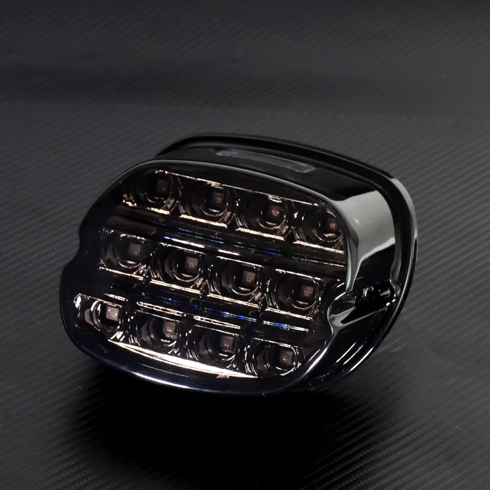Motorcycle Led Brake Tail Light Fits For Harley Touring Electra Glide Road Glide Softail Sportster XL883 XL48 Dyna FLD Fat Boy