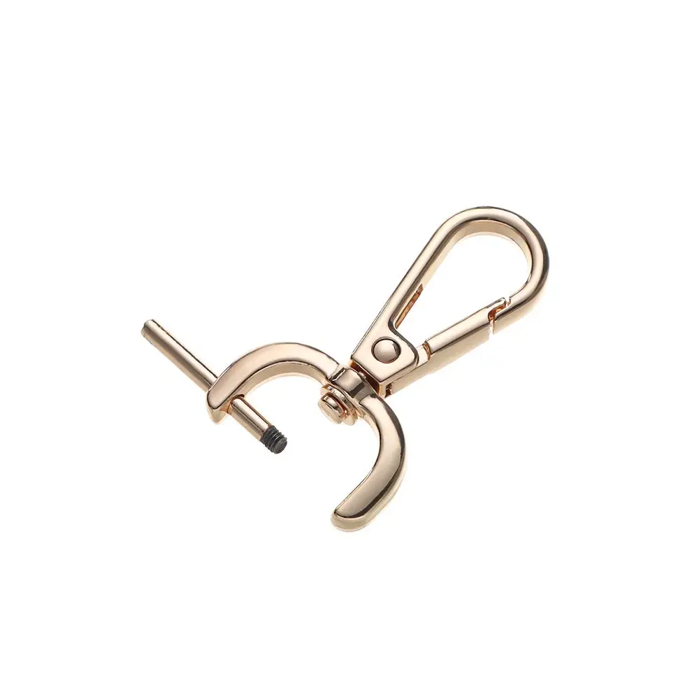 1pc DIY Metal Detachable Snap Hook Trigger Clips Buckles for for Leather Craft Bag Strap Buckles Handle Shoulder Webbing