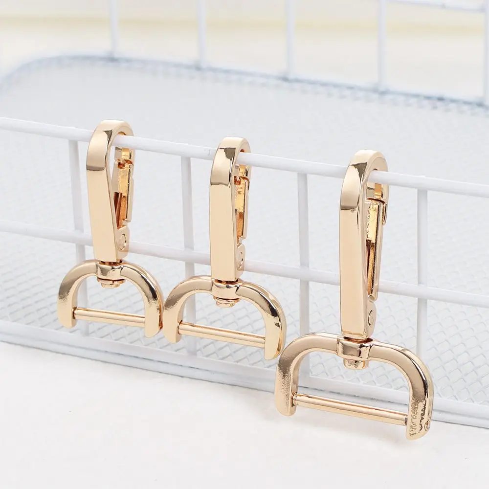 1pc DIY Metal Detachable Snap Hook Trigger Clips Buckles for for Leather Craft Bag Strap Buckles Handle Shoulder Webbing