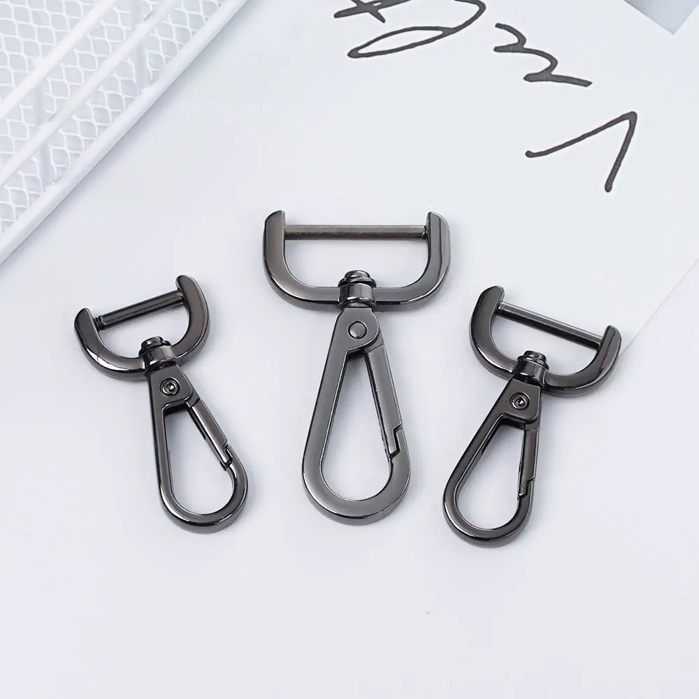 1pc DIY Metal Detachable Snap Hook Trigger Clips Buckles for for Leather Craft Bag Strap Buckles Handle Shoulder Webbing
