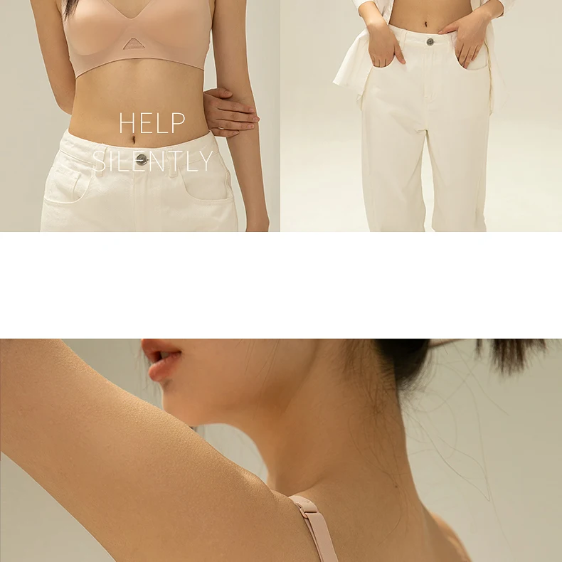 FINETOO Deep V Seamless Bra Women Sexy Hollow Underwear Ladies Comfortable Wireless Brassiere Soft Female 3/4 Cup Bras Lingerie