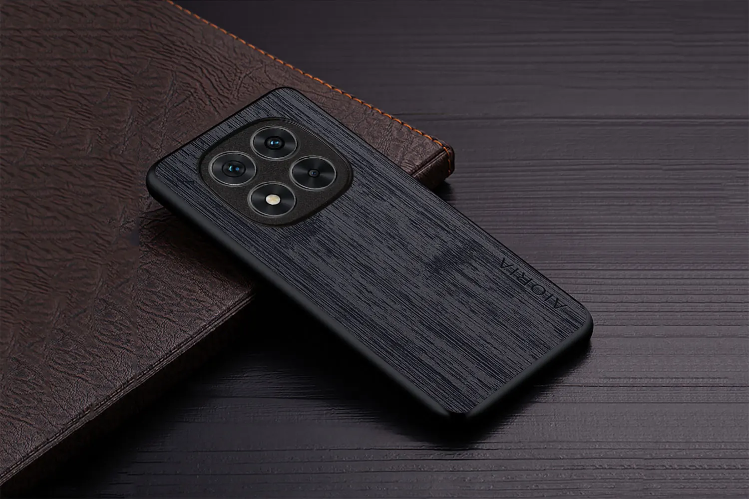 Case for Poco X6 Pro X7 Pro Poco M6 Pro Coque Bamboo Wood Pattern Leather Phone Cover Luxury Funda for Xiaomi Poco X6 Pro Case