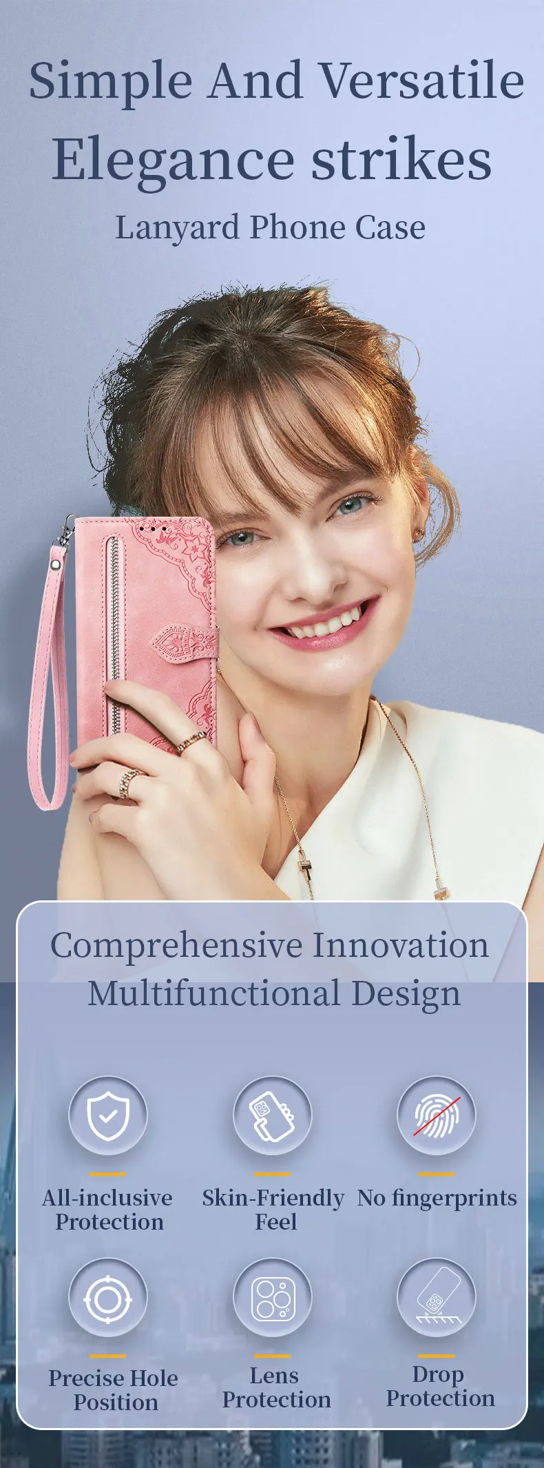 S25 S24 S23 Ultra S 26 S20 FE 5G Flip Case Zipper Card Texture Book Cover for Samsung Galaxy S21 Plus S22 S26 Ultra S 25 24 Capa