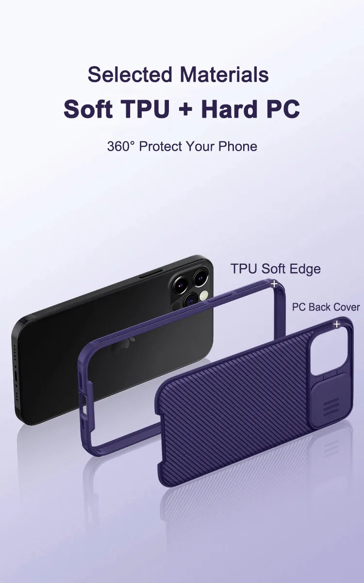 Slide Camera Lens Protection For Magsafe Magnetic Wireless Charging Case For iPhone 13 14 15 16 Pro Max Plus Soft Silicone Cover