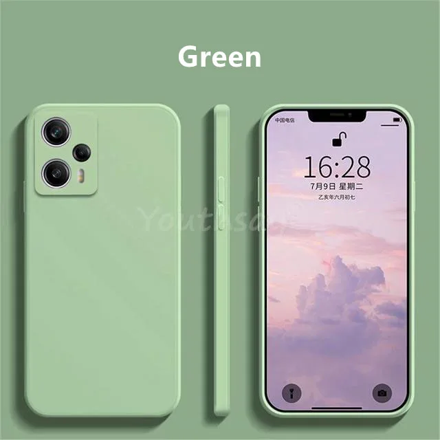 For Xiaomi Poco F5 Case For Poco F5 Cover Coque Shell Original Liquid Silicone Soft TPU Phone Funda Case For Poco F5 X5 Pro