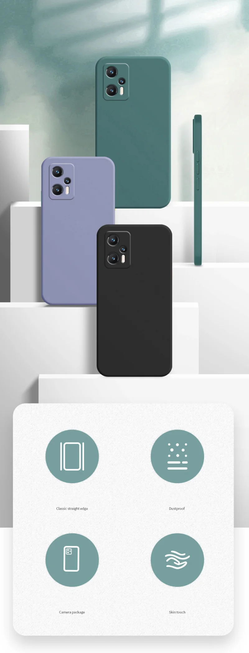 For Xiaomi Poco F5 Case For Poco F5 Cover Coque Shell Original Liquid Silicone Soft TPU Phone Funda Case For Poco F5 X5 Pro