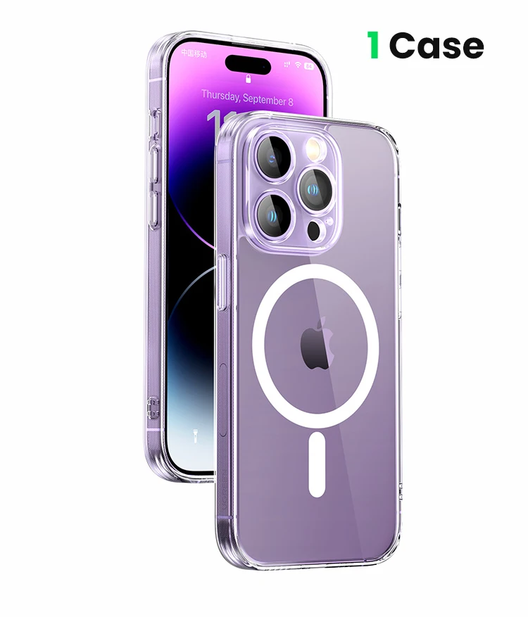 UGREEN Magnetic Case for iPhone 18 17 16 15 14 13 Pro Max Case Shockproof Cover for iPhone 16 Pro Max 18 pro Macsafe TPU Cases