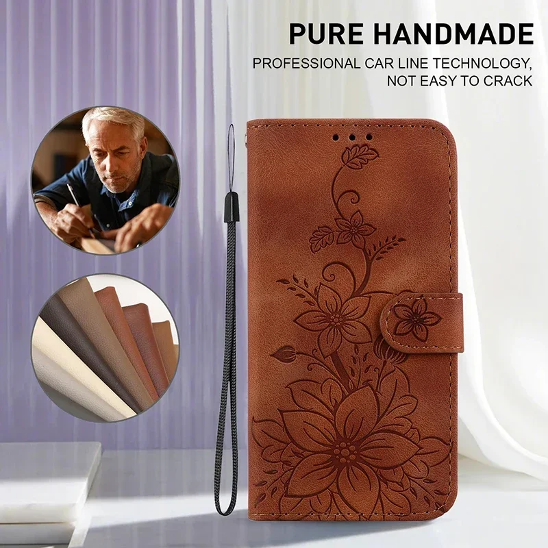 Stand Flip Wallet Case for OPPO Reno 6 5 4 Pro Plus Reno4 Lite 5K 4 Z 5z 5G 4G Leather Protect Cover