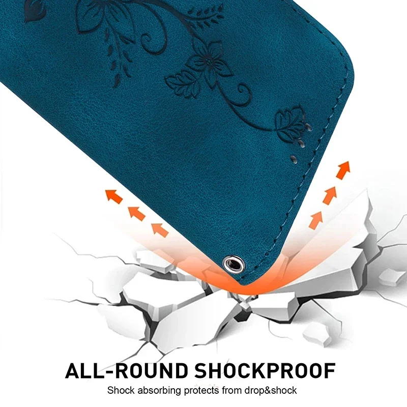Stand Flip Wallet Case for OPPO Reno 6 5 4 Pro Plus Reno4 Lite 5K 4 Z 5z 5G 4G Leather Protect Cover