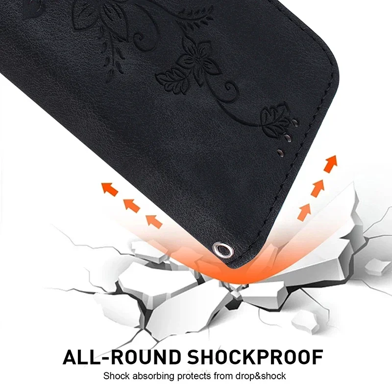 Stand Flip Wallet Case for OPPO Reno 6 5 4 Pro Plus Reno4 Lite 5K 4 Z 5z 5G 4G Leather Protect Cover