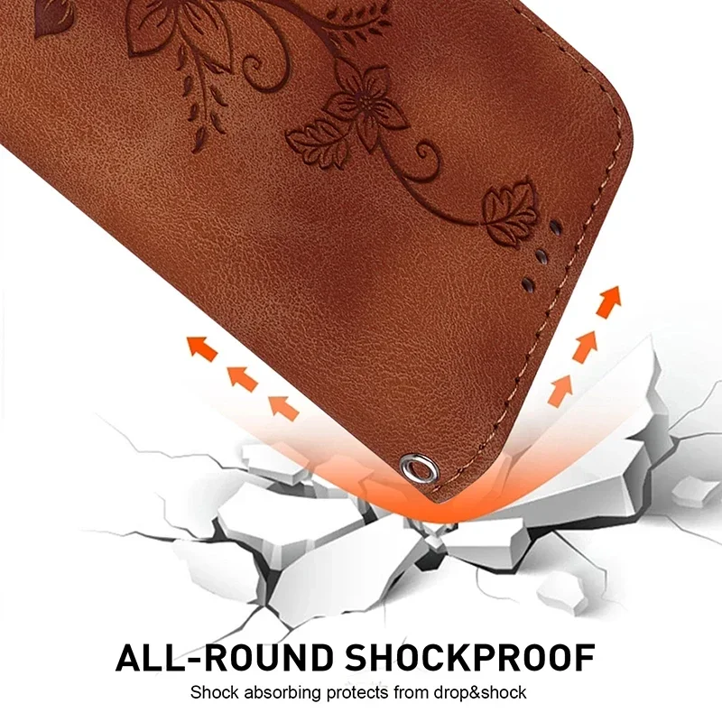 Stand Flip Wallet Case for OPPO Reno 6 5 4 Pro Plus Reno4 Lite 5K 4 Z 5z 5G 4G Leather Protect Cover