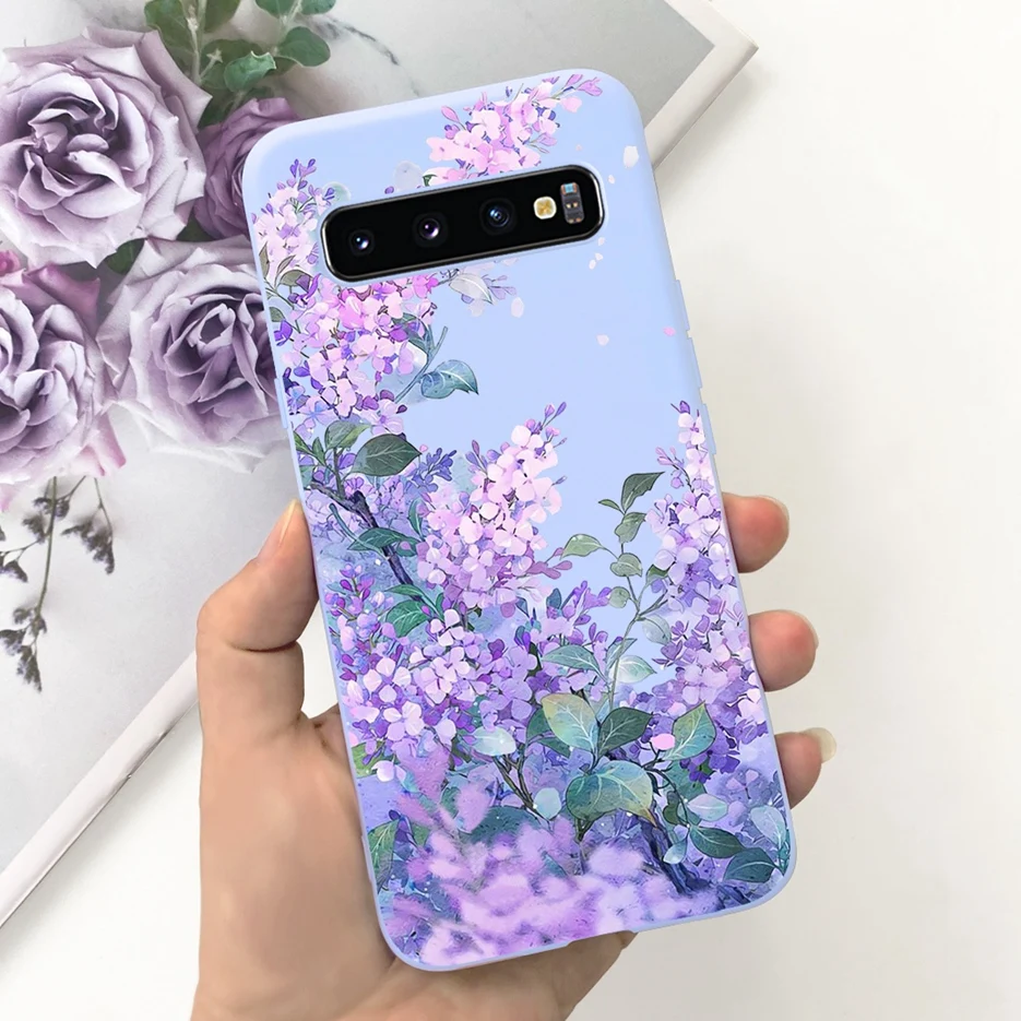 For Samsung Galaxy S10 S10e S10+ Case Cute Fashion Cartoon Cover Soft TPU Phone Case For Samsung S10 Plus S 10 Galaxy S10e Shell
