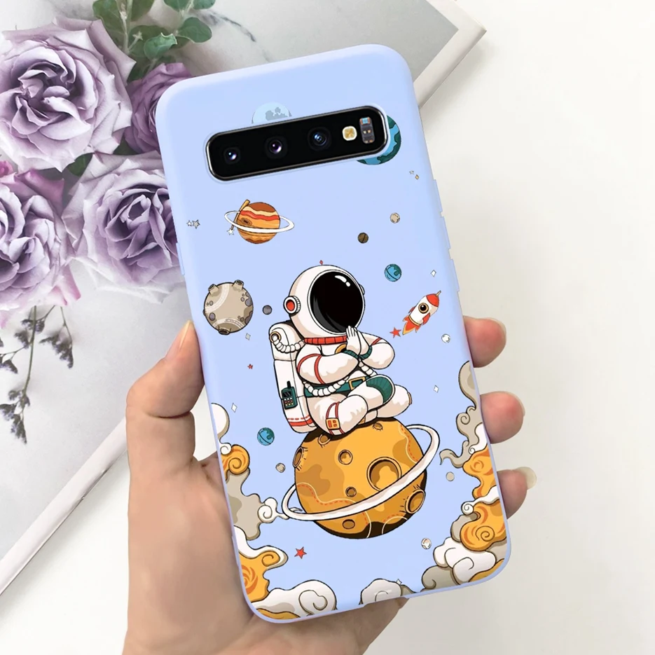 For Samsung Galaxy S10 S10e S10+ Case Cute Fashion Cartoon Cover Soft TPU Phone Case For Samsung S10 Plus S 10 Galaxy S10e Shell