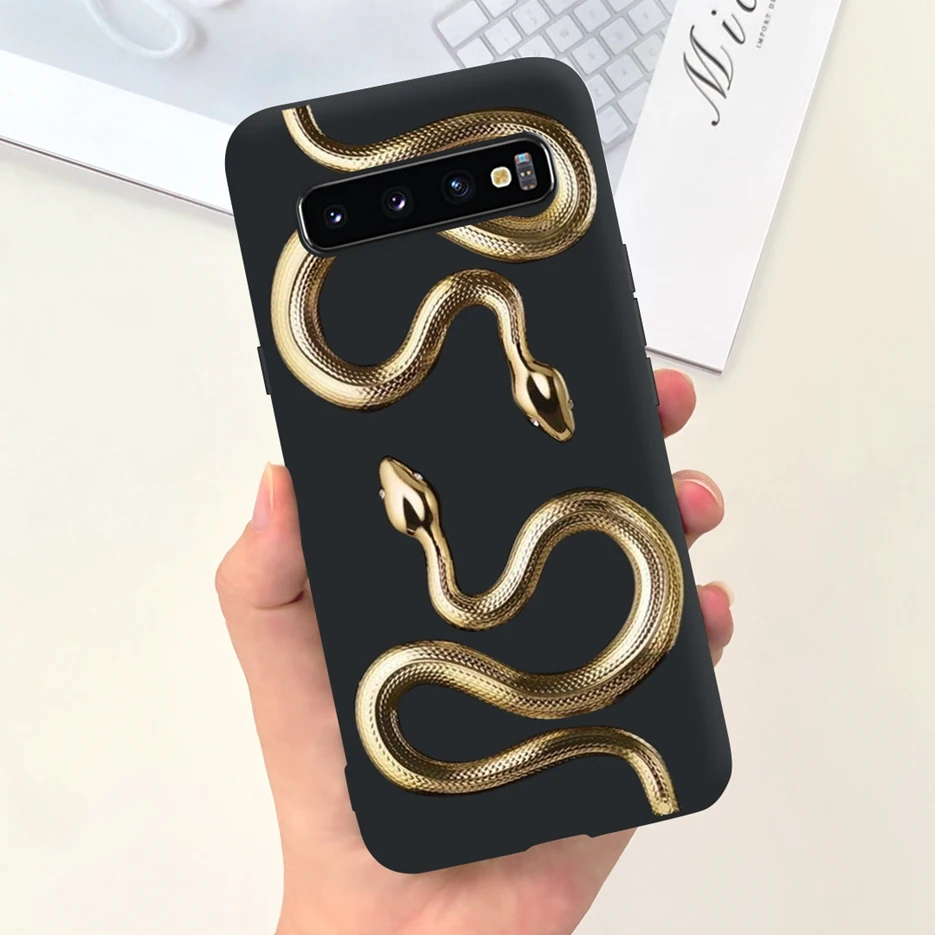 For Samsung Galaxy S10 S10e S10+ Case Cute Fashion Cartoon Cover Soft TPU Phone Case For Samsung S10 Plus S 10 Galaxy S10e Shell